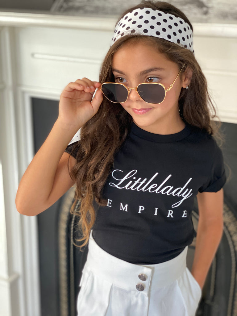 Littlelady Empire Signature T-shirt - Black
